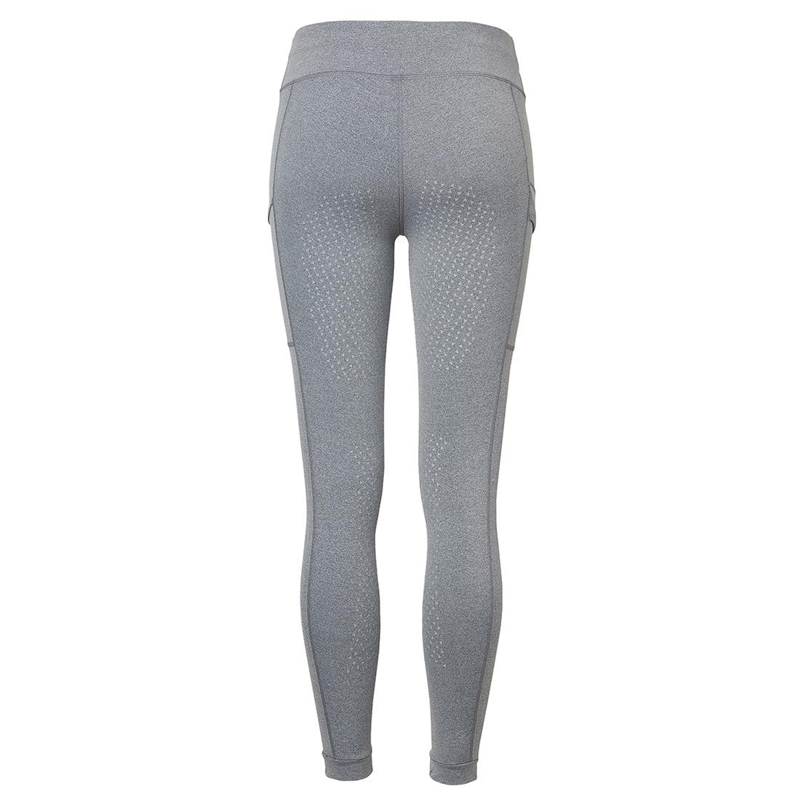 Mountain Horse Flora Junior Tech Tights - Grey Melange -1